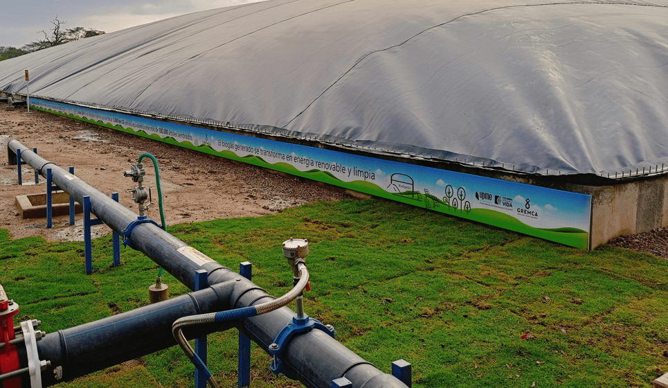 Energía limpia y renovable biogás