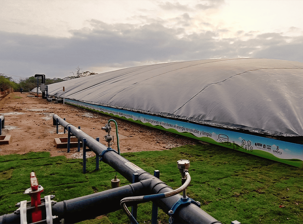 Energía renovable biogas